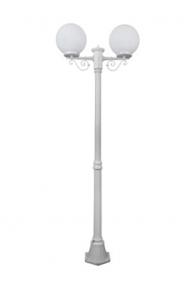 SIENA 2LT 2M 250MM OPAL POSTLIGHT WHITE